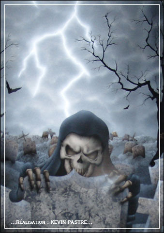 .::GRIM-REAPER-TRIKE 01 - fevrier, mars, avril 2010 - a&eacute;rographe peinture custom - sur trike REWACO::.